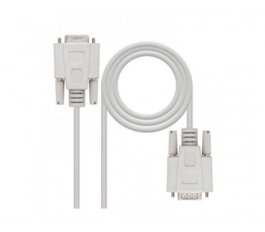 Cable Serie Null Modem Nanocable 10.14.0502/ Db9 Macho - Db9