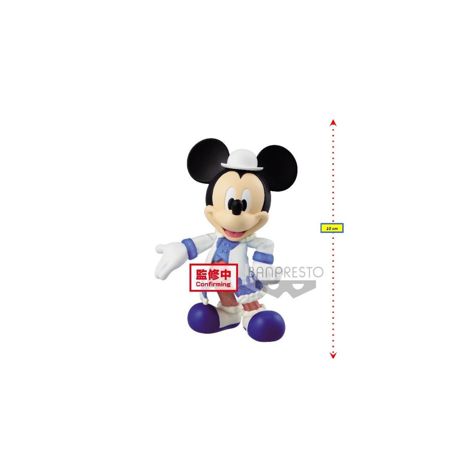 Figura Qposket Disney Pluffy Fuffy Mickey 14 Cm