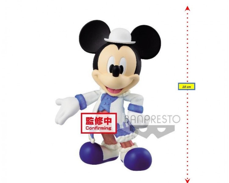 Figura Qposket Disney Pluffy Fuffy Mickey 14 Cm