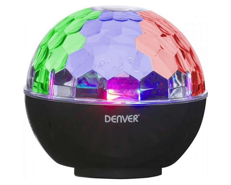 Altavoz Portátil Denver Con Efecto Luz De Discoteca Btl-65