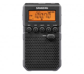 Sangean Dt-800 Negro Radio Digital Bolsillo Am Fm Con Rds Pa