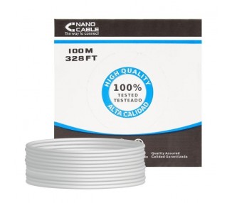 Bobina De Cable Rj45 Ftp Nanocable 10.20.0902 Cat.6/ 100M/ G
