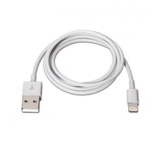 Cable Usb(A) A Lightning 2.0 Aisens 1M Blanco