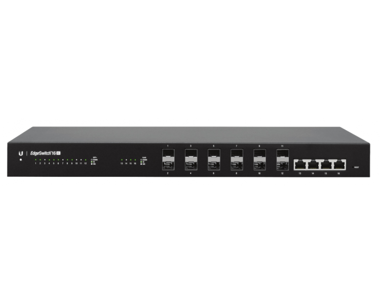 SWITCH UBIQUITI ES 16 XG EDGESWITCH 16 EDGEMAX FIBRA