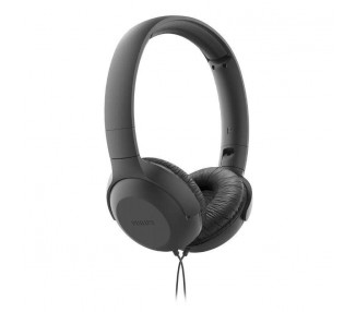 Auriculares Philips Tauh201/ Con Micrófono/ Jack 3.5/ Negros