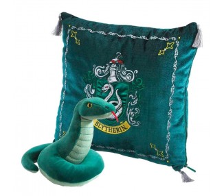 Cojin Harry Potter + Peluche Slytherin