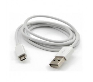 Cable Usb Connection Usb2.0 A/M - Microusb2.0 M 1,8M Blanco