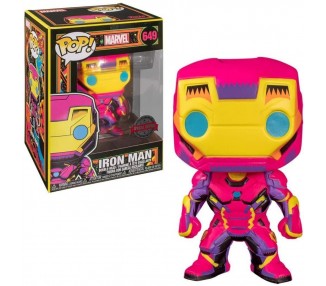 Figura Funko Pop Marvel Iron Man (Black Light)