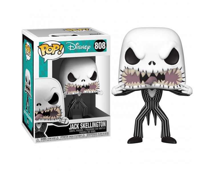 Pop Disney Pesadilla Antes De Navidad Jack Scary Face