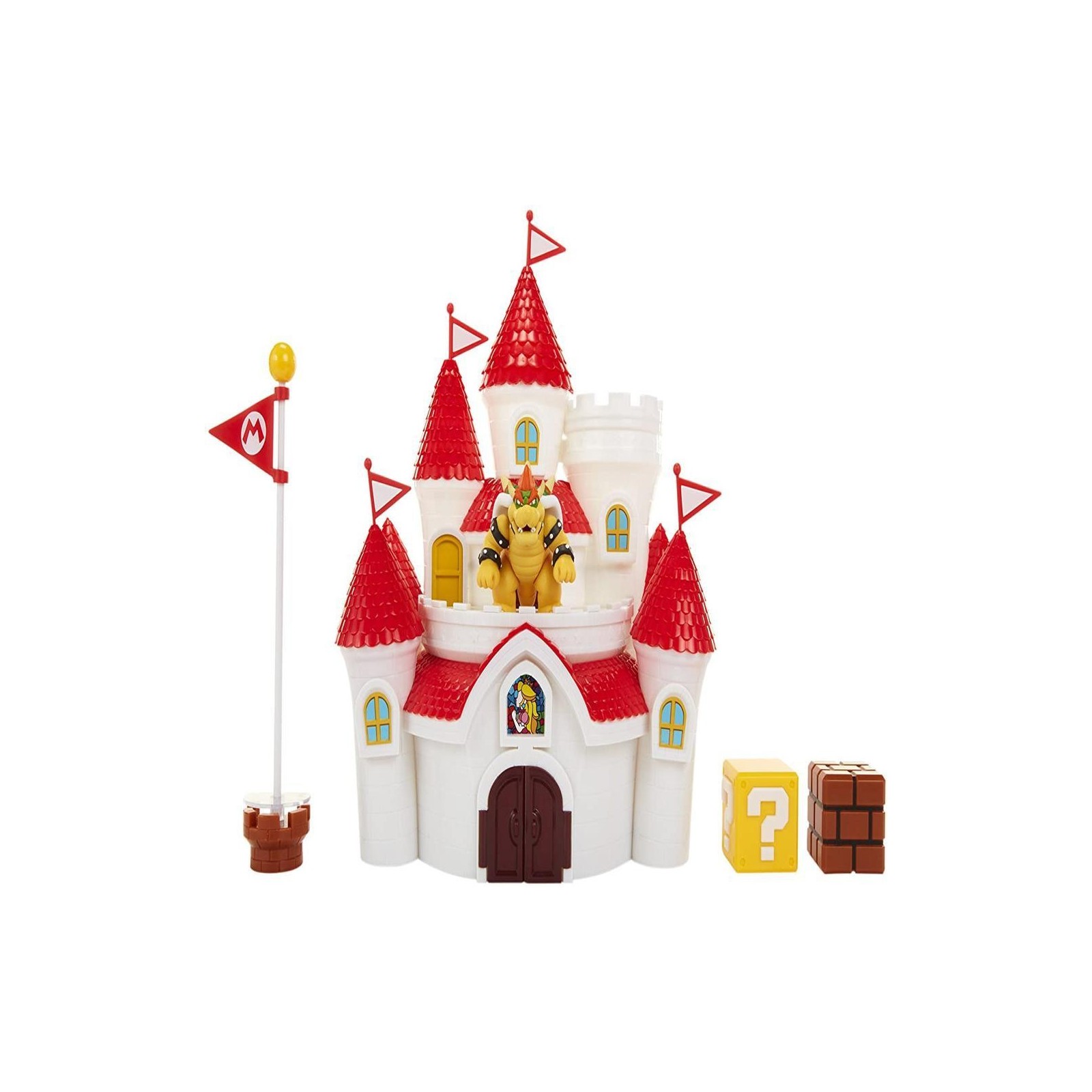 Nintendo - Playset Castillo Del Reino Champiñón