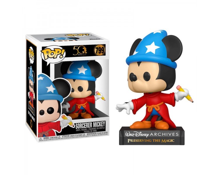 Figura Pop Disney Archives Sorcerer Mickey