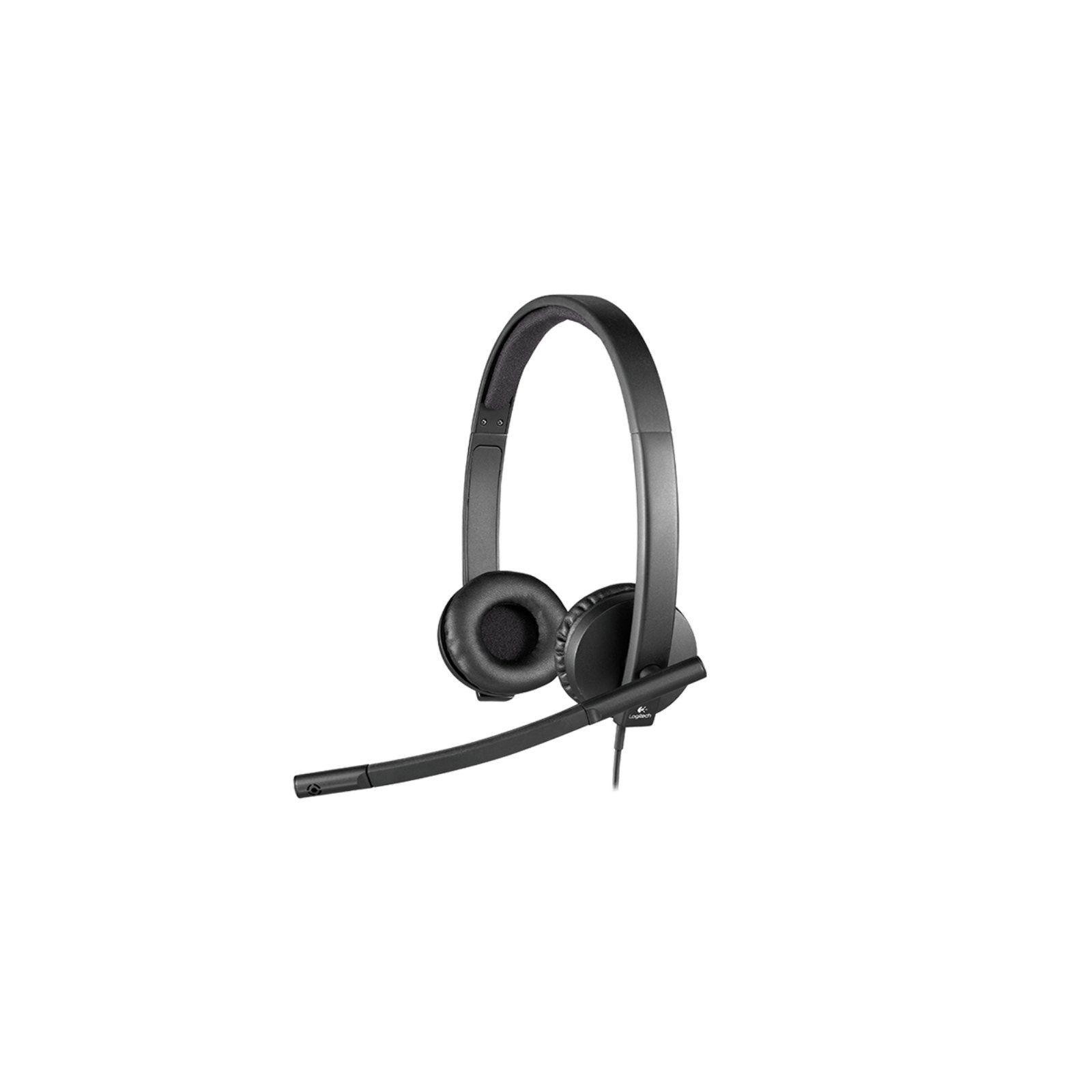 Auriculares Logitech H570E/ Con Micrófono/ Usb/ Negros