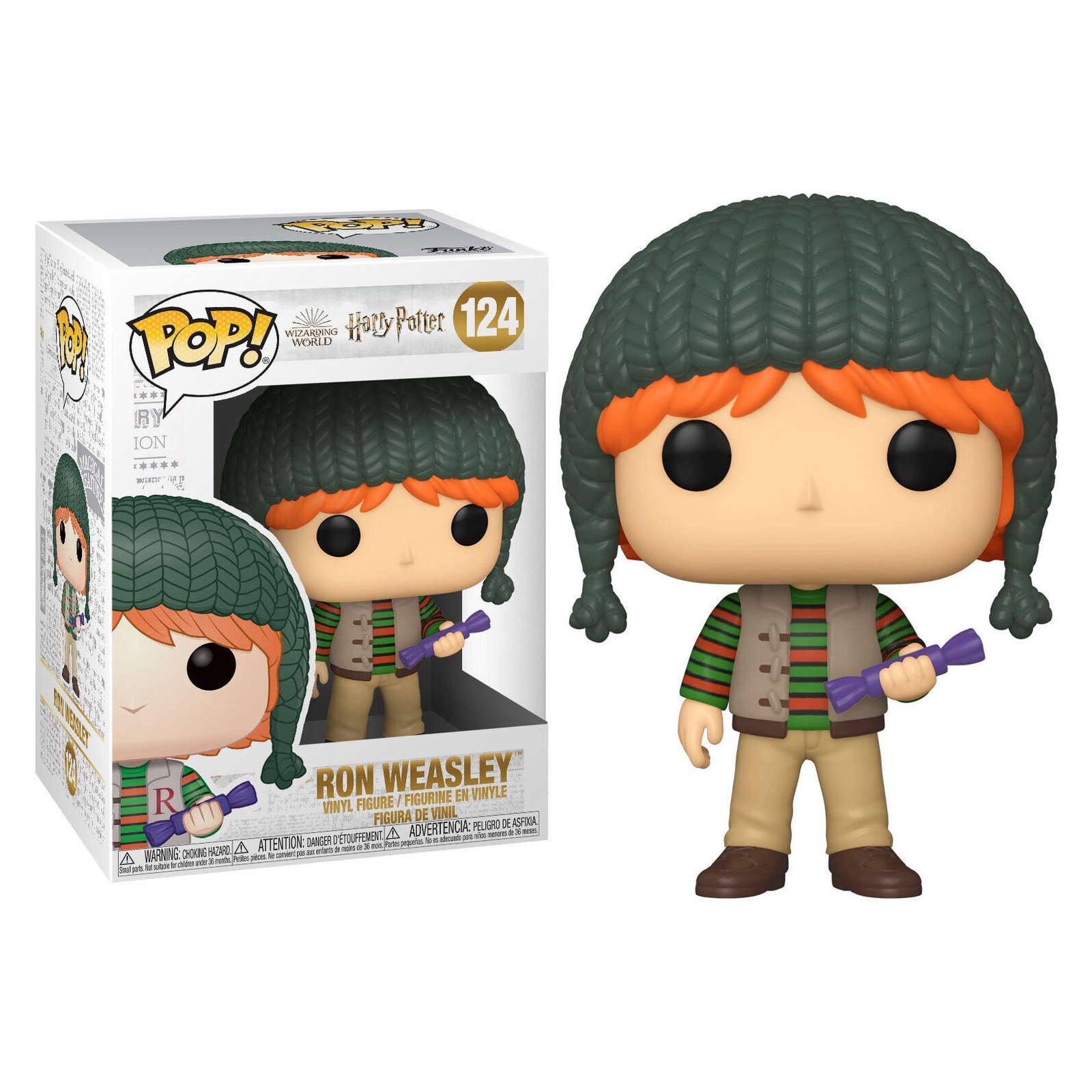 Figura Pop Harry Potter Holiday Ron Weasley