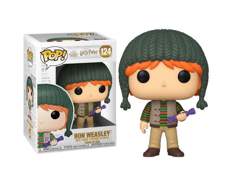 Figura Pop Harry Potter Holiday Ron Weasley