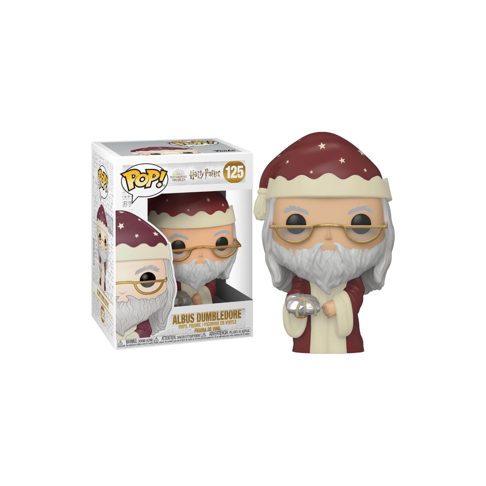 Figura Pop Harry Potter Holiday Dumbledore