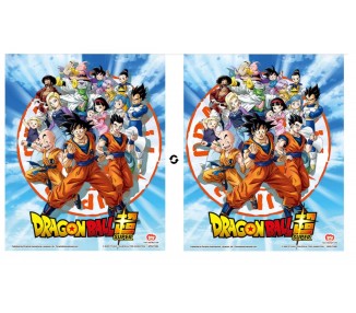 Poster 3D Dragon Ball Z Goku & The Z Fighters