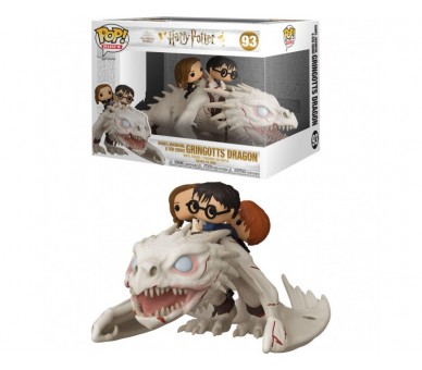 Figura Funko Pop Gringotts Dragon Con Harry, Ron Y Hermione