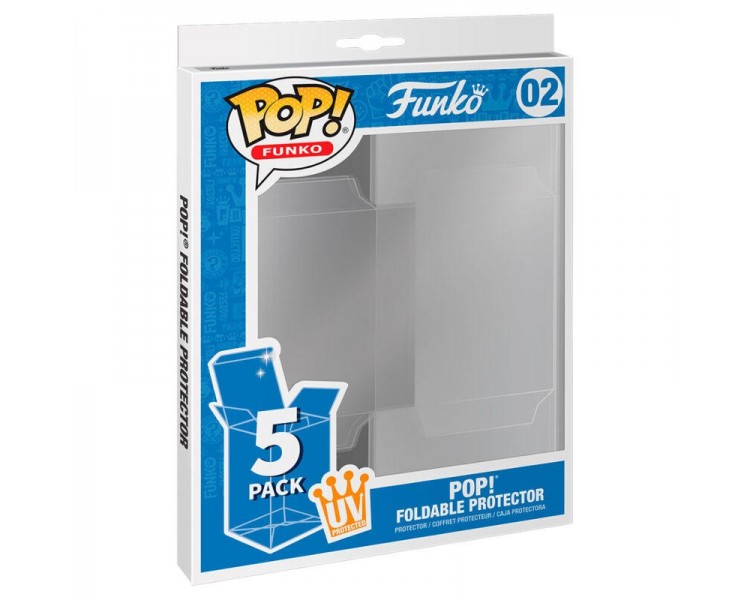 Pack 5 Cajas Protectoras Funko