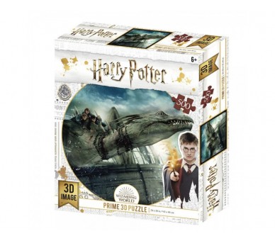 Puzzle Lenticular Harry Potter Norbert 500 Piezas