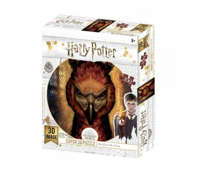 Puzzle 3D Lenticular Harry Potter Fenix