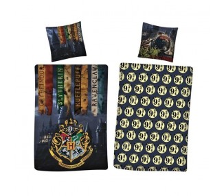 Funda Nordica Harry Potter Reversible Cama 90Cm