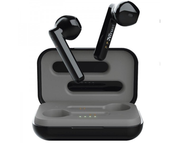 Auriculares Bluetooth Trust Primo Touch Con Estuche De Carga