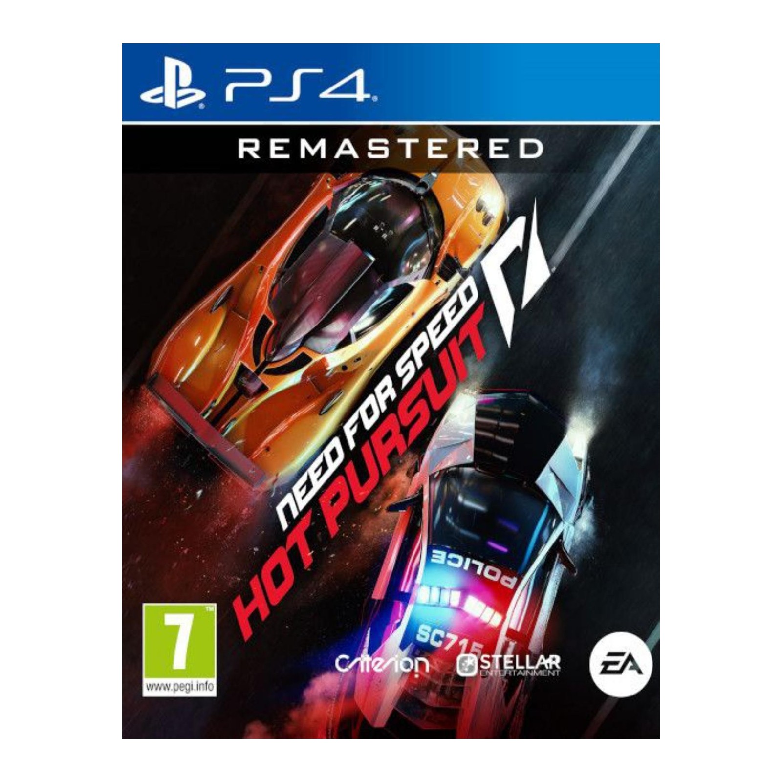 Need For Speed Hot Pursuit Remastered Ps4