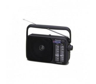 Radio Portátil Panasonic Rf-2400Deg-K/ Negra