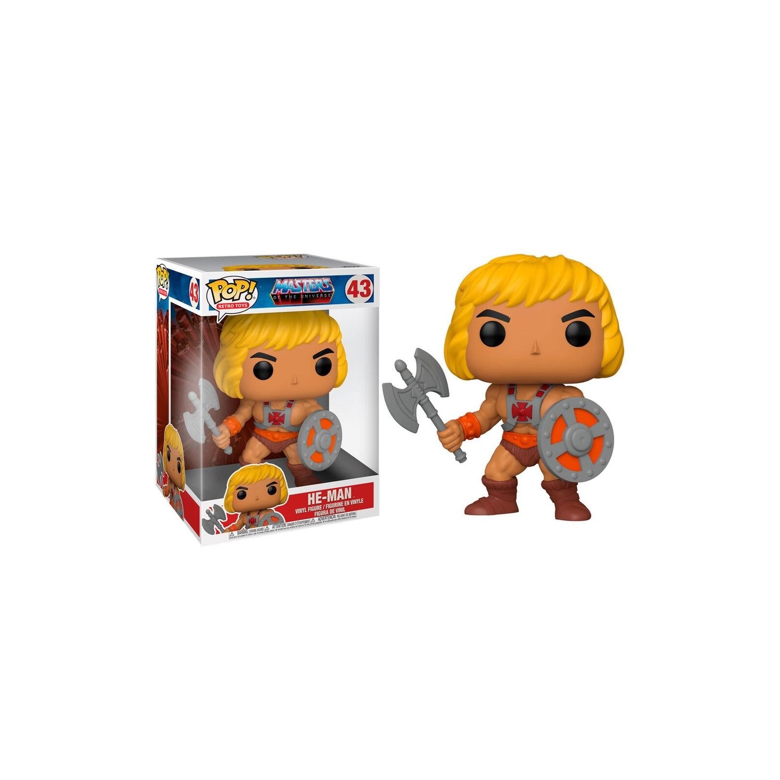 Figura Funko Pop Masters Of The Universe He Man 25Cm