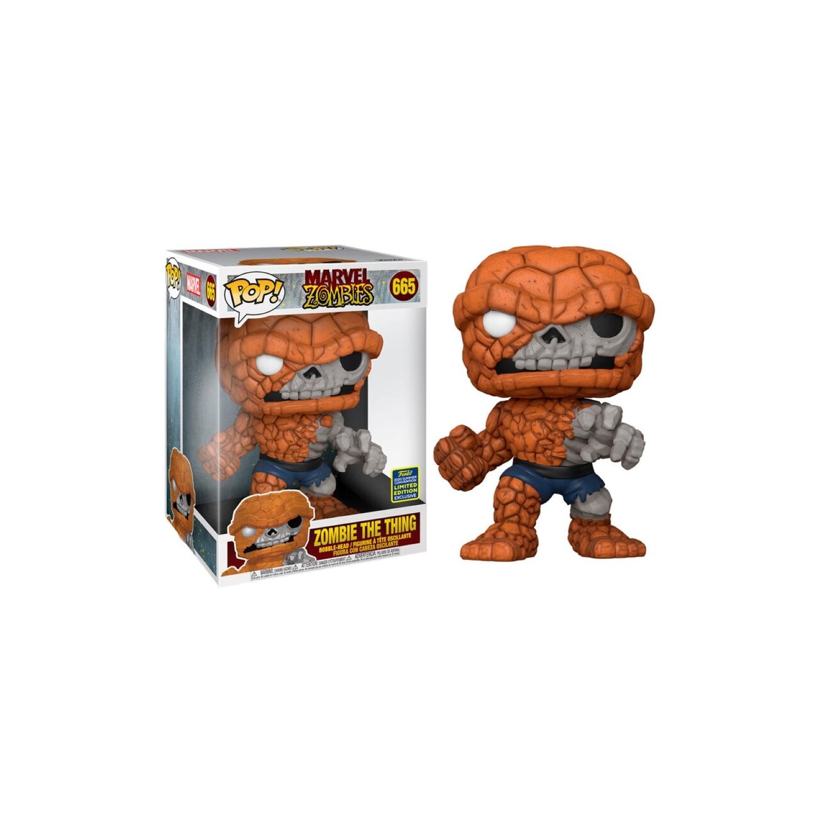 Figura Funko Pop Marvel (Zombies) Zombie The Thing 25 Cm [20