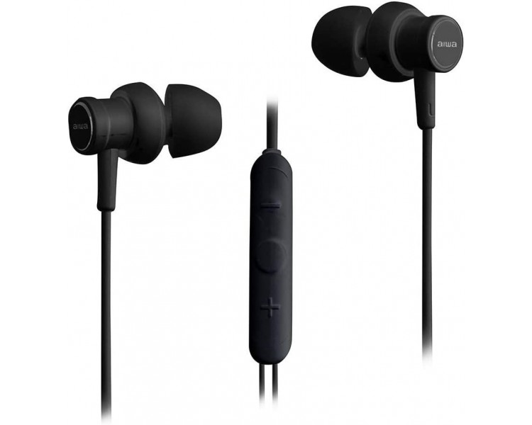 Auricular Micro Aiwa Estm-50Bk Negro