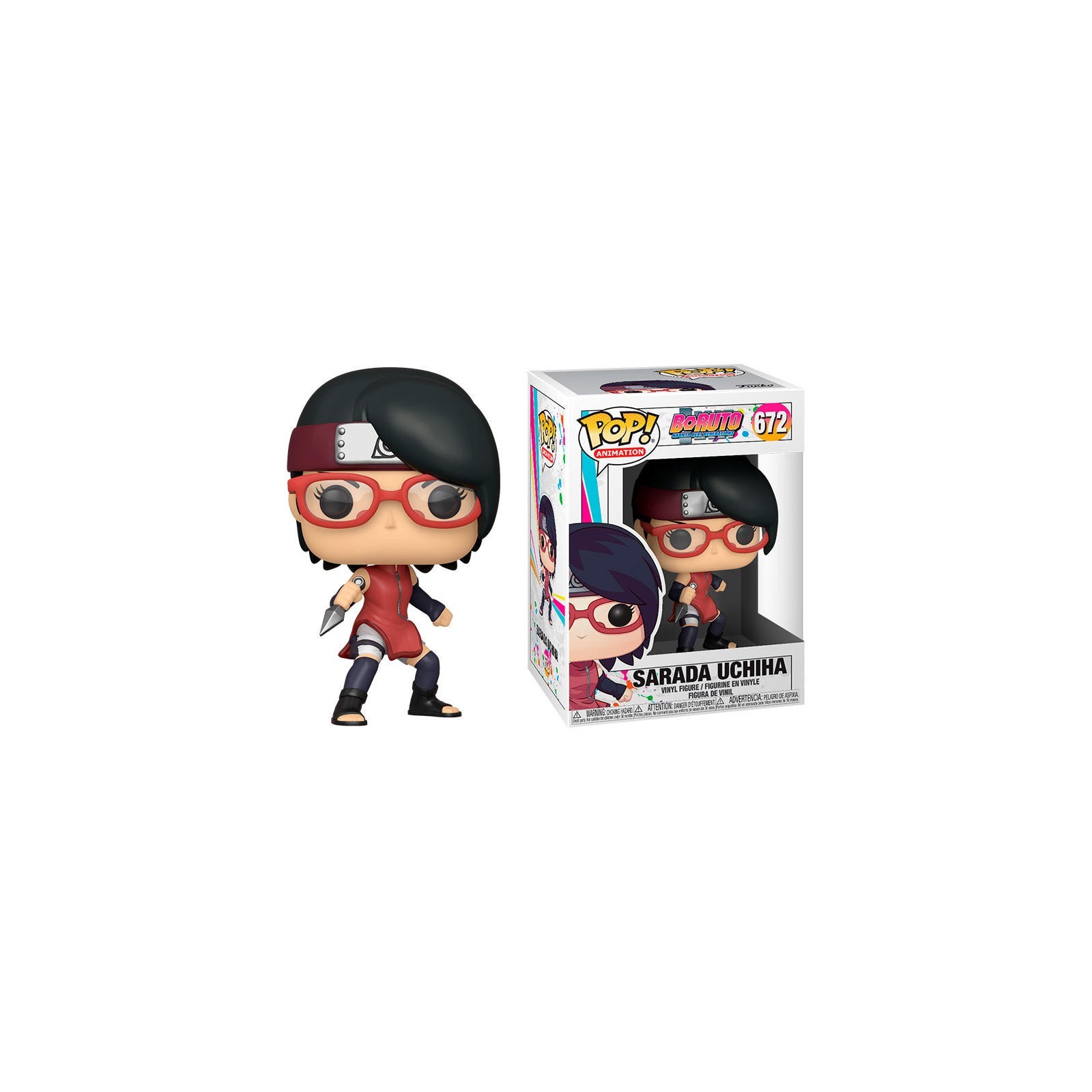 Figura Pop Boruto Sarada Uchiha