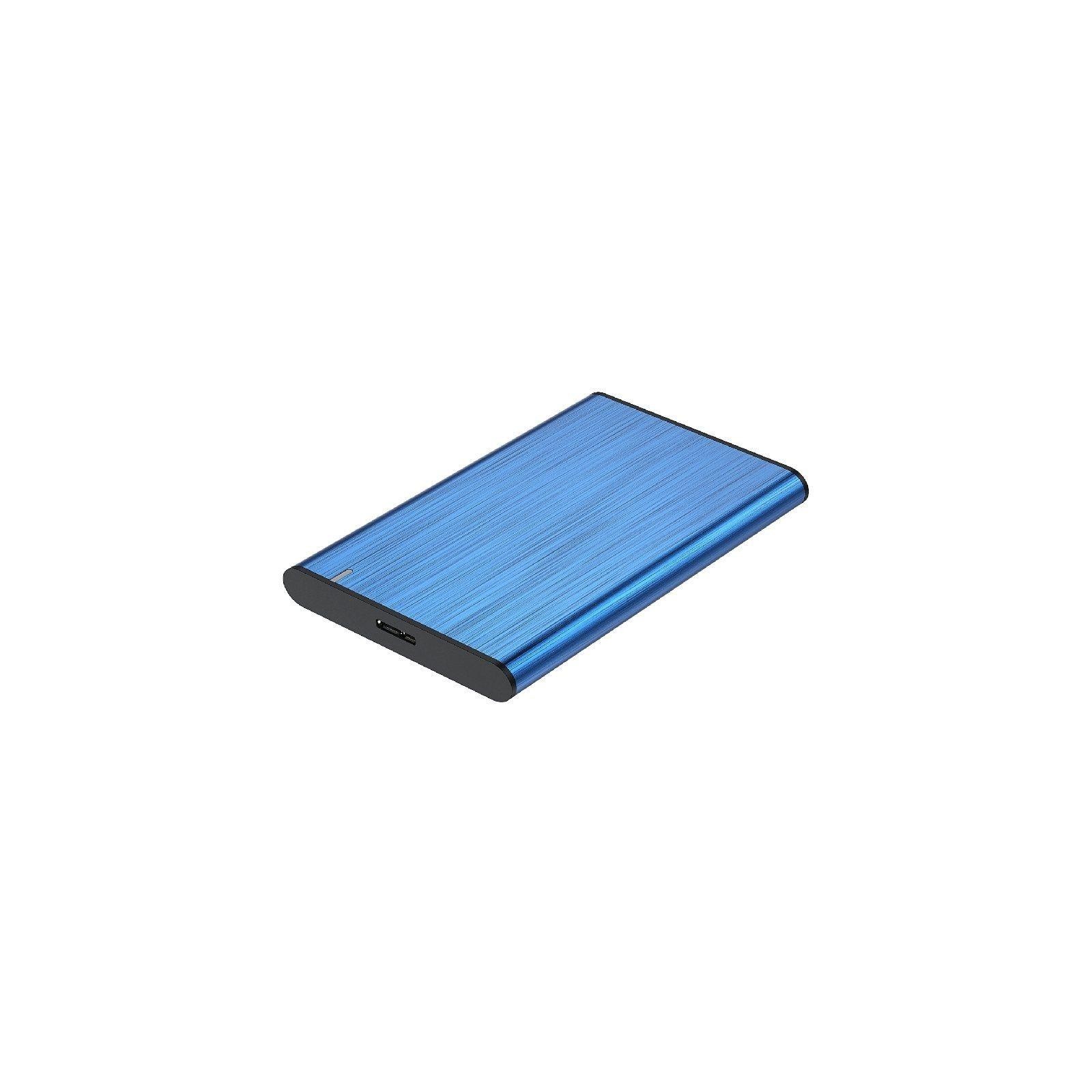Caja Externa 2.5  Usb3.1 Sata Aisens Aluminio Azul