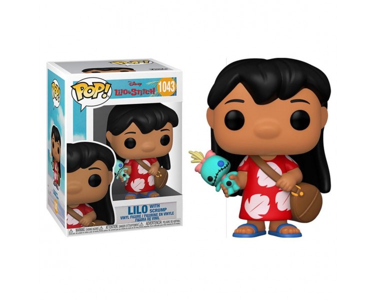 Figura Pop Disney Lilo And Stitch Lilo With Scrump