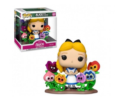 Figura Pop Deluxe Alice With Fl Disney (Alice In Wonderland