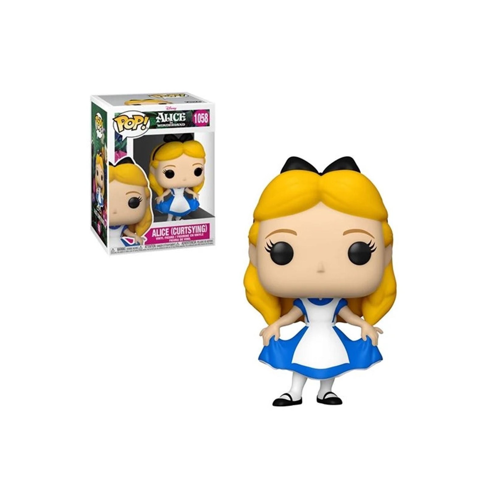 Figura Pop Alice Curtsying Disney (Alice In Wonderland 70Th)