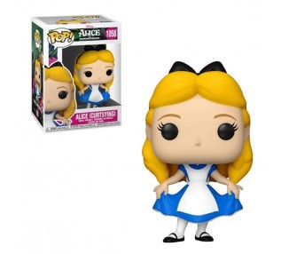 Figura Pop Alice Curtsying Disney (Alice In Wonderland 70Th)