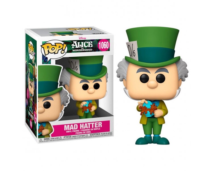 Figura Pop Mad Hatter Disney (Alice In Wonderland 70Th)