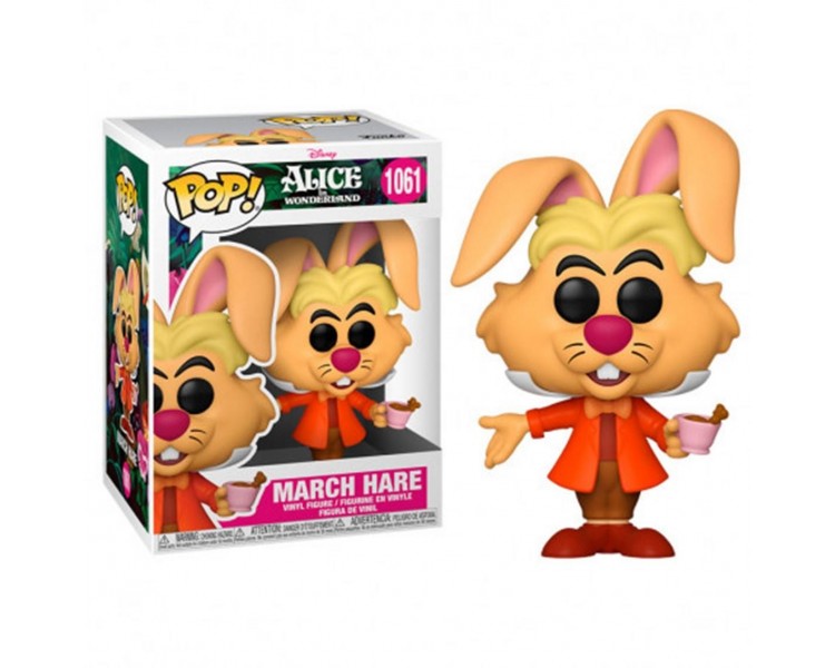 Figura Pop March Hare Disney (Alice In Wonderland 70Th)