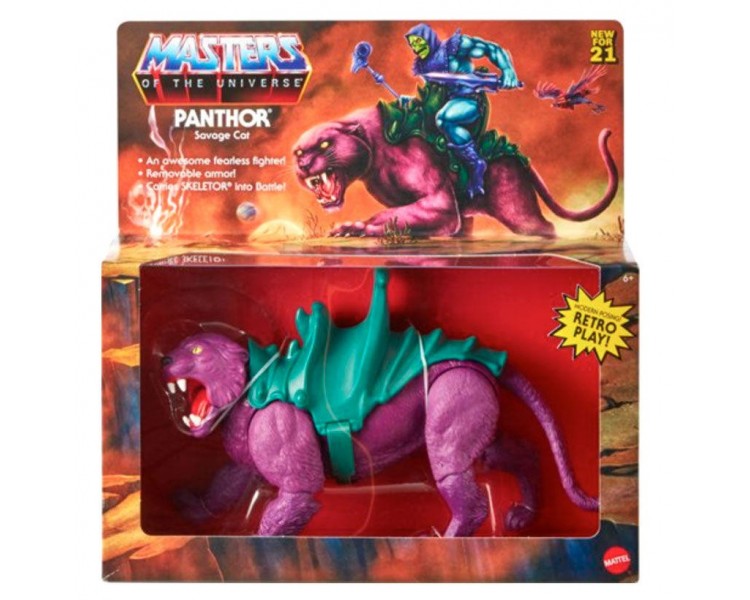 Figura Panthor Masters Of The Universe Origins 23Cm