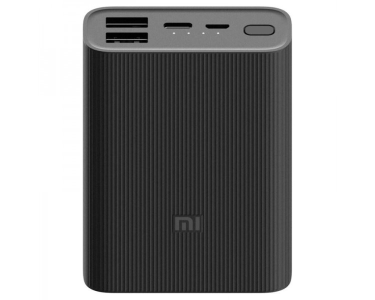 Powerbank 10000Mah Xiaomi Mi Power Bank 3 Ultra Compact/ Neg