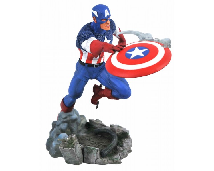 Estatua Capitan America Marvel Comic Gallery 25Cm