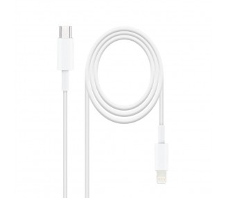 Cable Usb 2.0 Tipo-C Lightning Nanocable 10.10.0602/ Usb Tip