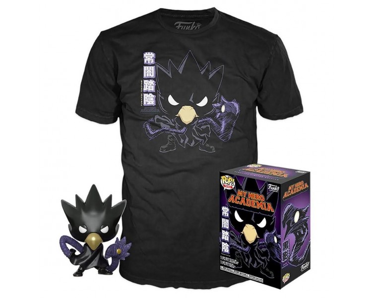 Set Figura Pop & Tee My Hero Academia Tokoyami