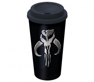 Vaso Cafe Doble Pared The Mandalorian Star Wars 520Ml