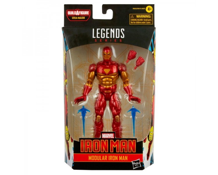 Figura Iron Man Modular Marvel Legends Series 15Cm