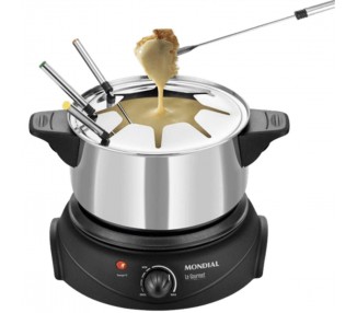 Fondue Electrica Mondial Inox Fd02 1500W