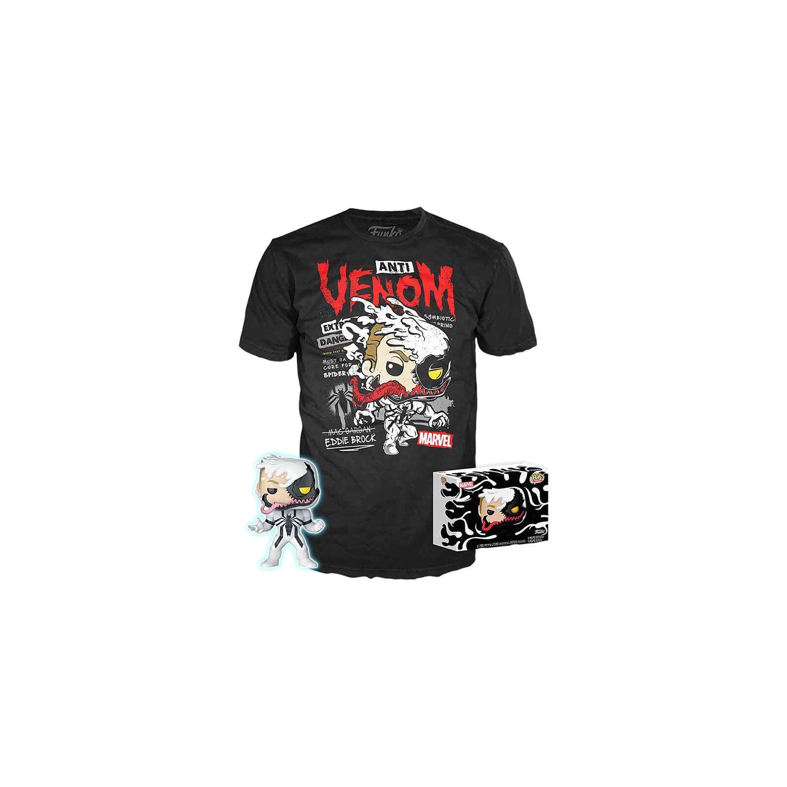 Set Figura Pop & Tee Marvel Anti-Venom