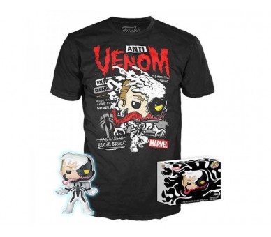 Set Figura Pop & Tee Marvel Anti-Venom