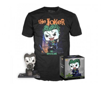 Set Figura Pop & Tee Dc Comics Jim Lee Joker